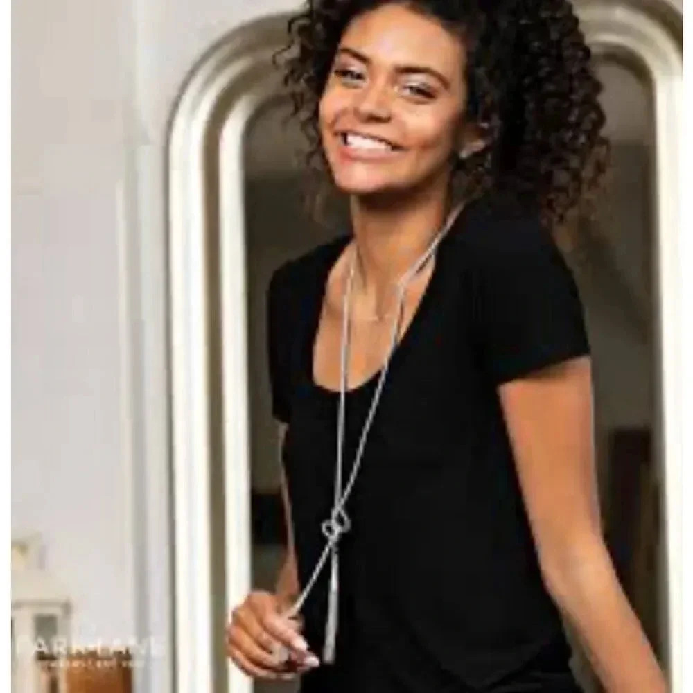 PARK LANE JEWELRY | Detailed Long Strand Tassel Necklace‎ Ties to Close Anchor